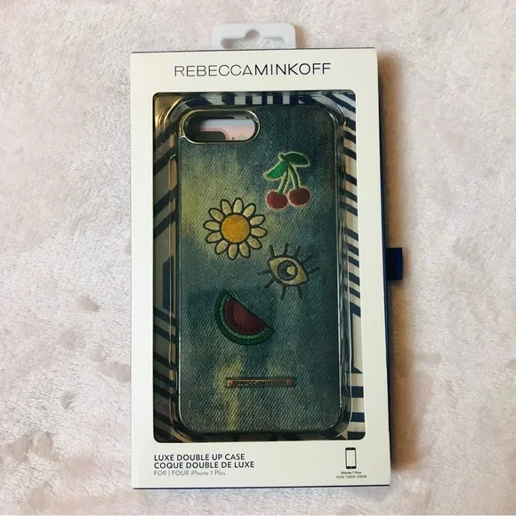 Rebecca MINKOFF Luxe Double Up Case For iPhone 7 Plus - Picture 1 of 15